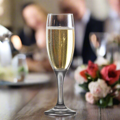 Champagne Glasses, Set of 3, Thick Glass, European Quality