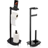 Toilet Paper and Phone Holder, 3 Roll Capacity
