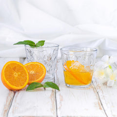 Butterfly Cups, Embossed Design, Set of 6