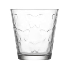 Butterfly Cups, Embossed Design, Set of 6