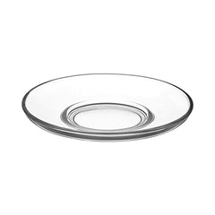 Glass Saucer Plate Small Round Shape