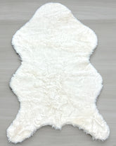 Fluffy Faux Fur Rug 36" Made in Turkey