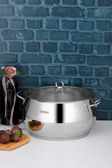 Stainless Steel Deep Pot 11 Inch