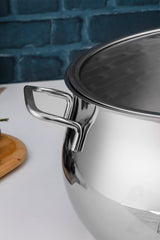 Stainless Steel Deep Pot 11 Inch