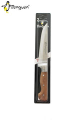 11-inch Chef Knife, Stainless Steel Wood Handle