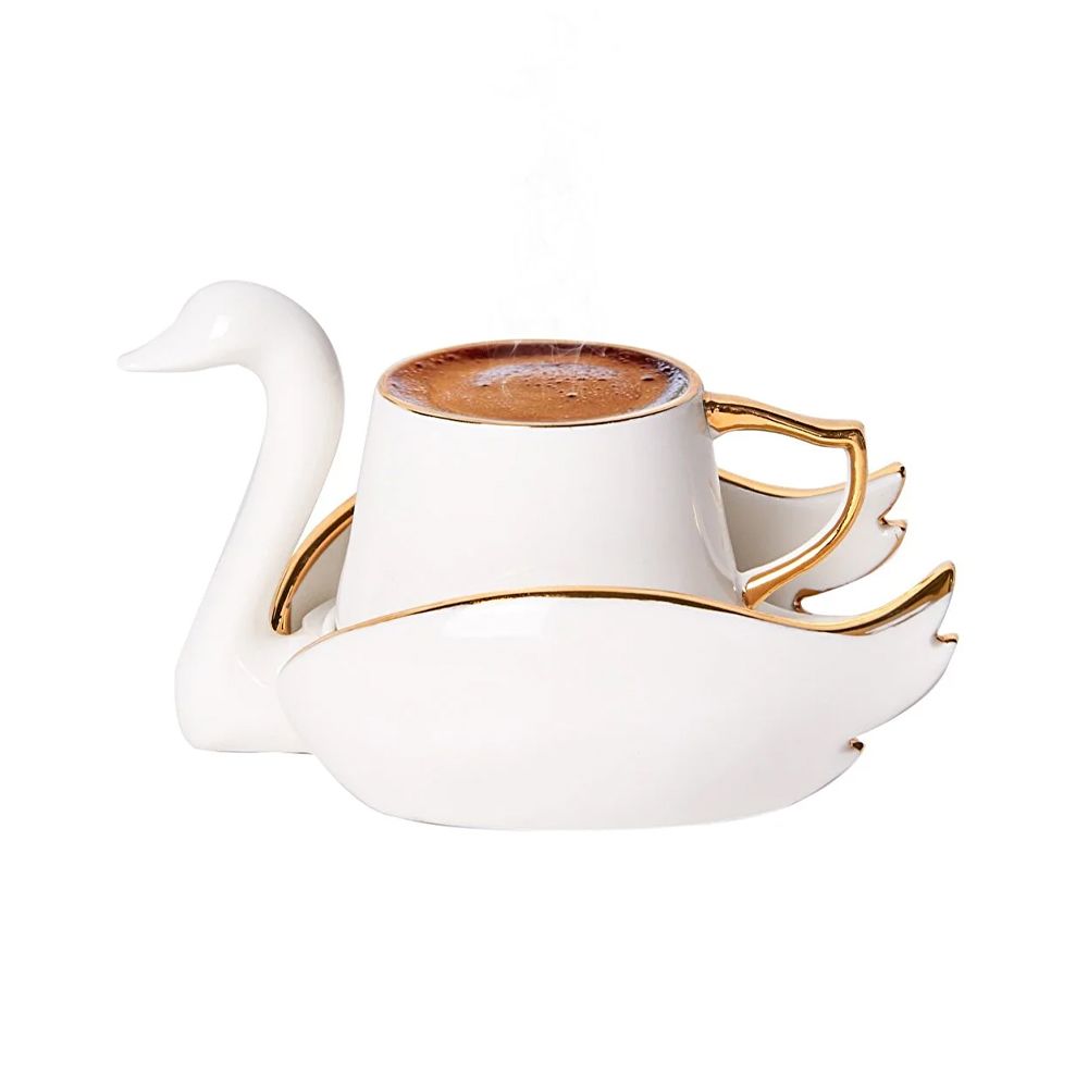 Swan Porcelain Espresso Cup