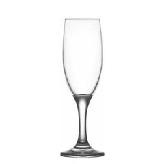 Glass Champagne Set of 3