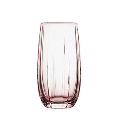 Pink Glass Cups, Set of 3