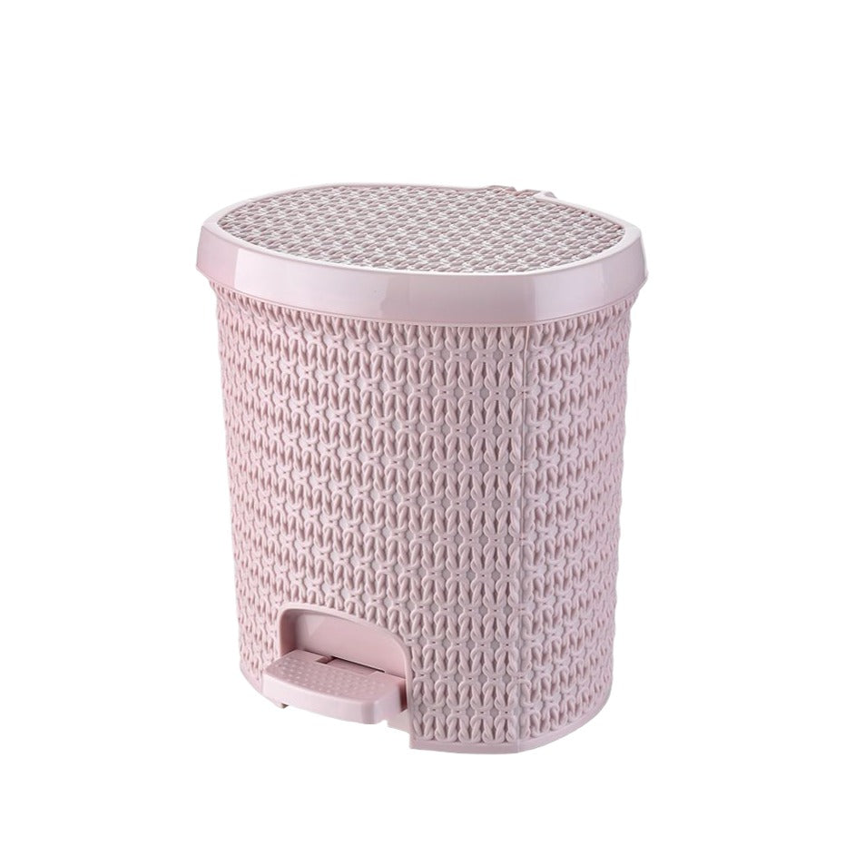 Small Pink Garbage Can 1.9 Gal