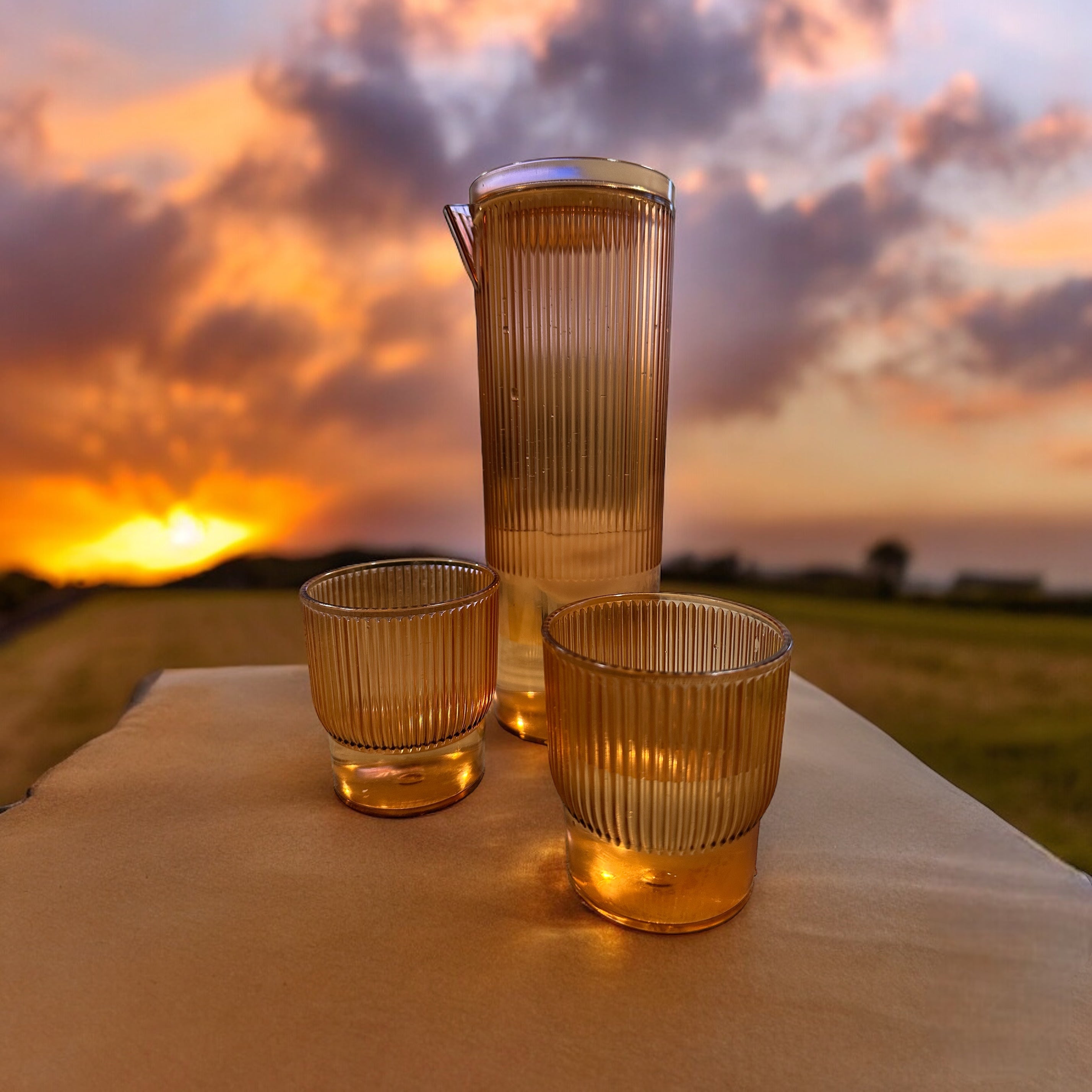 To-Go Pitcher with 4 Cups