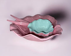 7 Piece Leaf Shaped Bowl Set