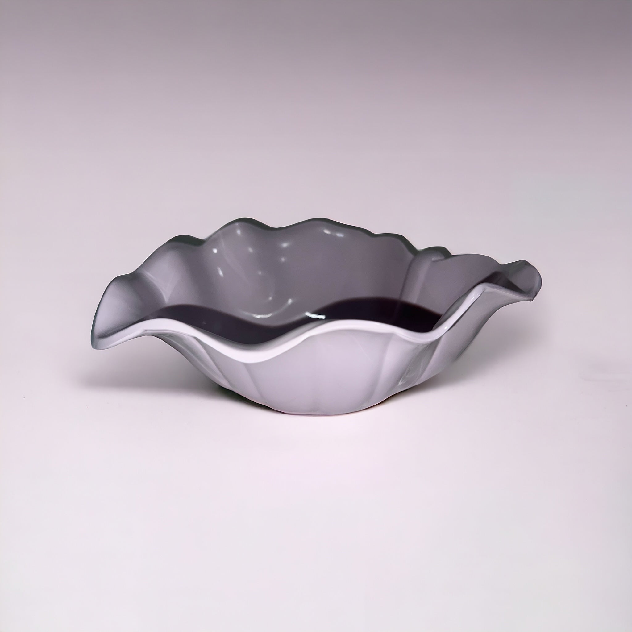 Pastel Leaf Shaped Bowl, Large