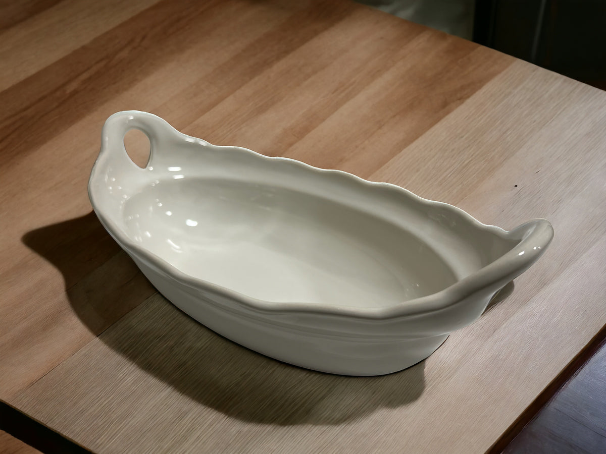 Ceramic Bowl with Handles