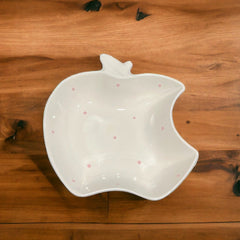 Apple Shaped Ceramic Bowl