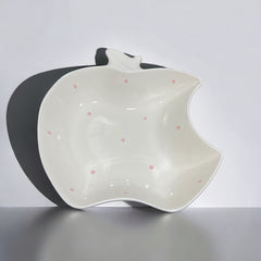 Apple Shaped Ceramic Bowl