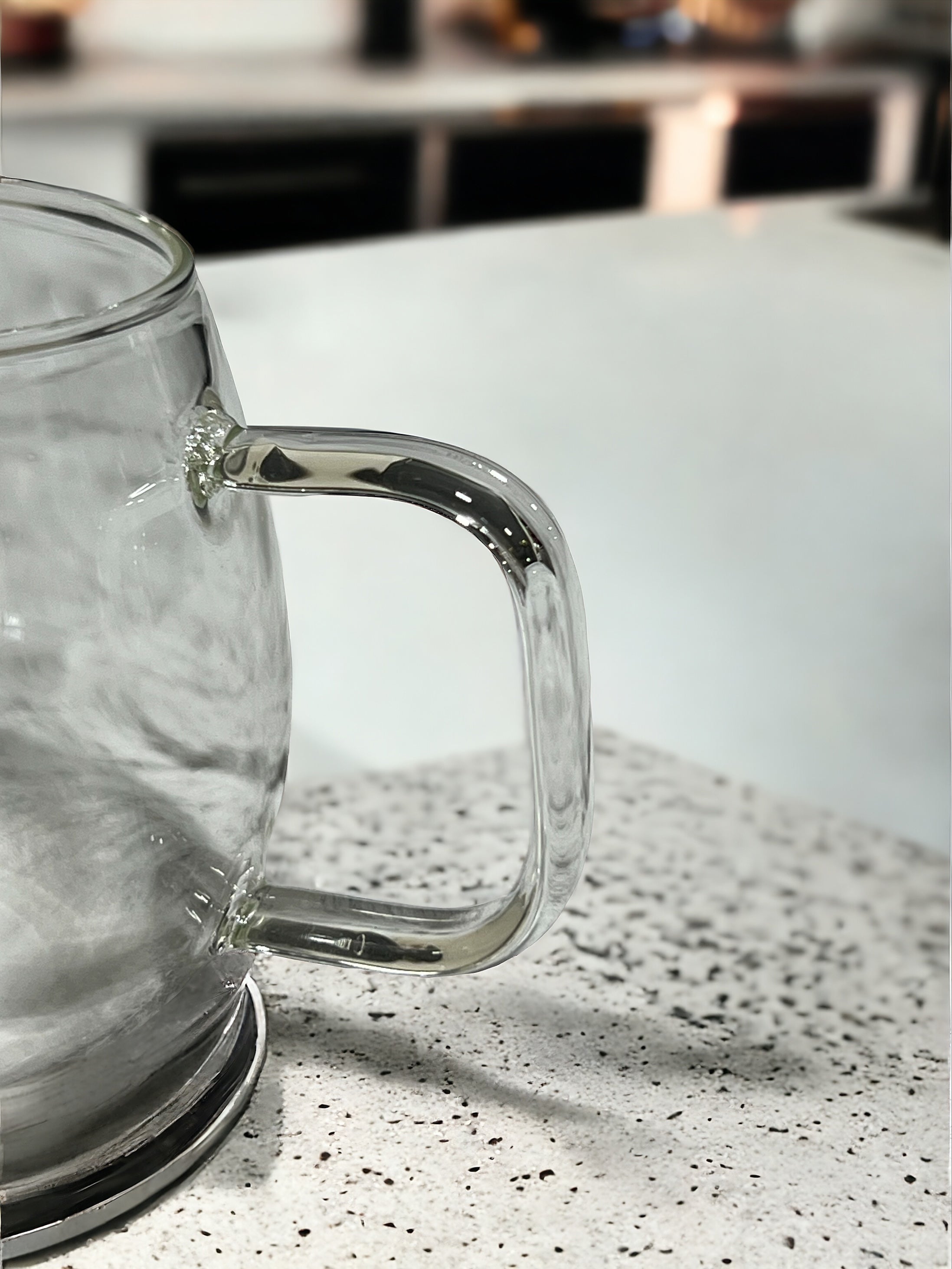 Double Wall Glass Beverage Mug