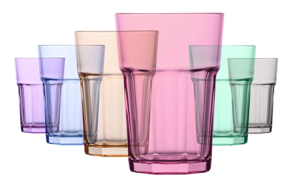 Color Cups, Set of 6