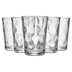 Short Glass Cups, Set of 6