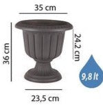 Small Outdoor Planter 10.4 QT