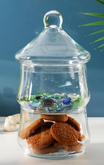 Stackable Glass Jar