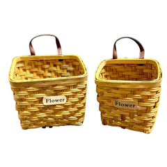 Wicker Basket Planter