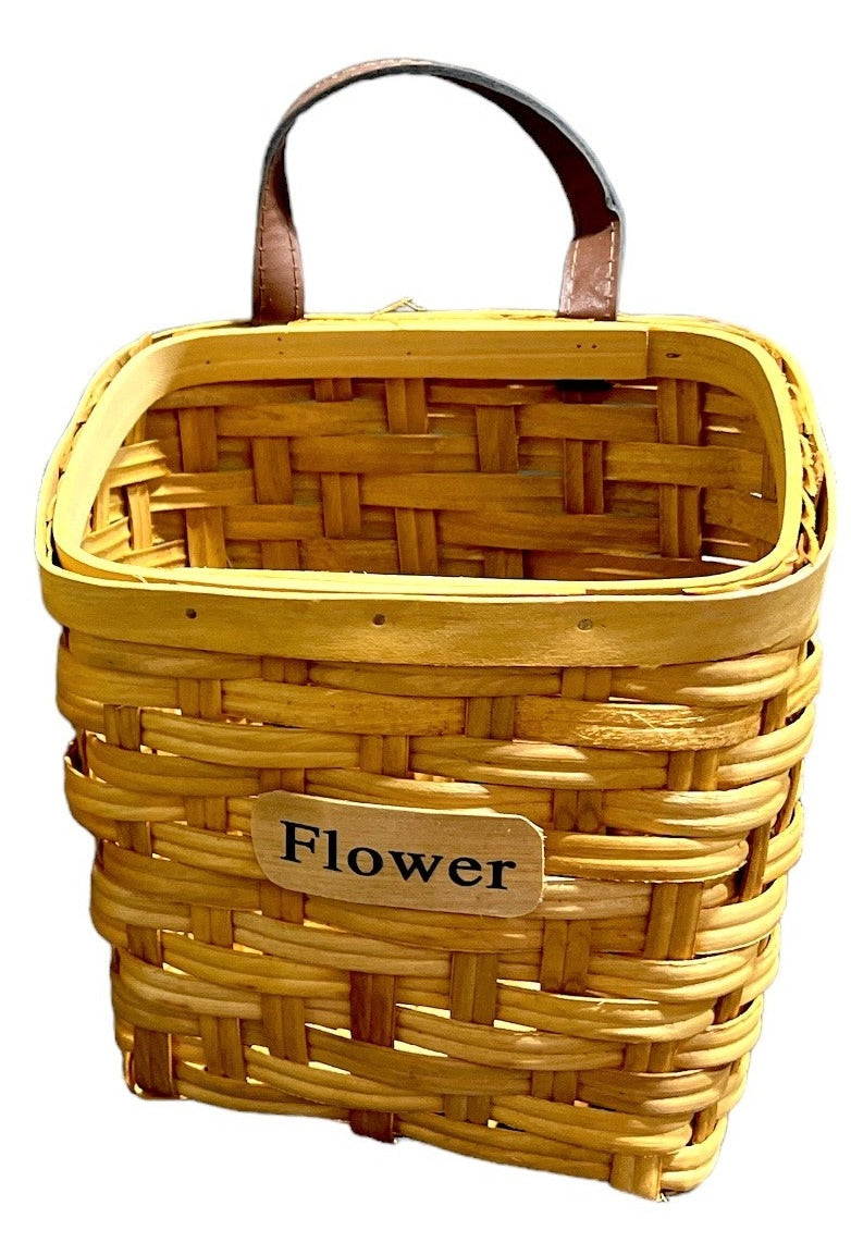 Wicker Basket Planter