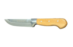 9-inch Wood Handle, Stainless Steel Knife